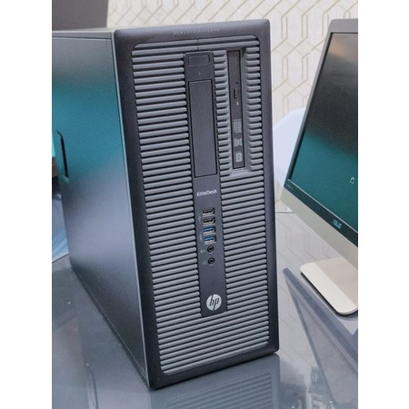 PC Tower HP EliteDesk 800 G1 Core i5 Gen 4 RAM 4GB / HDD 500GB