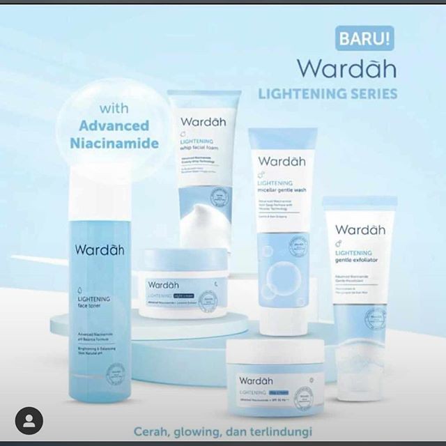 Wardah Lightening Advanced Niacinamide Series | Shopee  