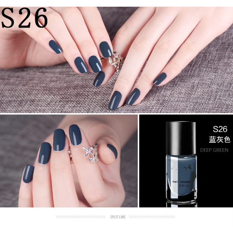 (21-41) OYAFUN KUTEK HALAL PEEL OFF MUSLIMAH WARNA LENGKAP 7ml kutek peel off water base nail polish