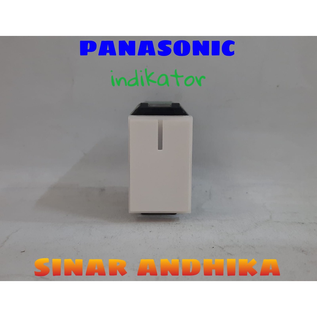 MATA SAKLAR KECIL 2 ARAH INDIKATOR PUTIH STYLE E PANASONIC WESJ 5572