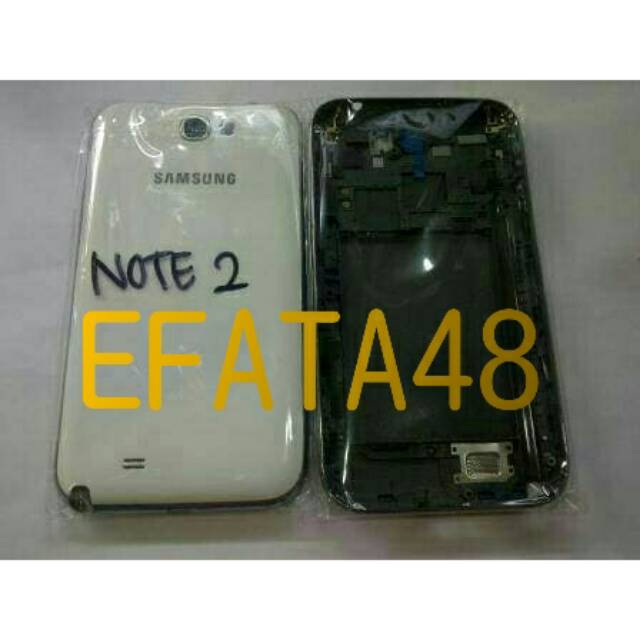 Casing Kesing case Samsung Galaxy Note 2 N7100 Original Fullset