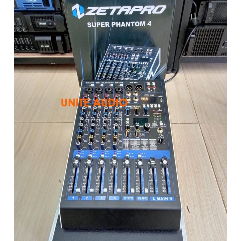 MIXER 4 CH ZETAPRO SUPER PHANTOM 4 PHANTOM4 + KOPER Original