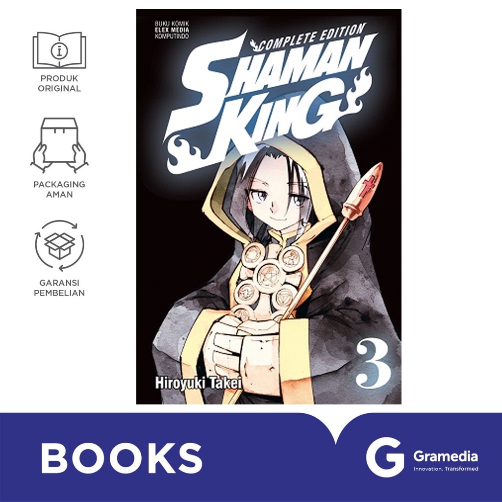 Gramedia Bali - Shaman King Complete Edition 03