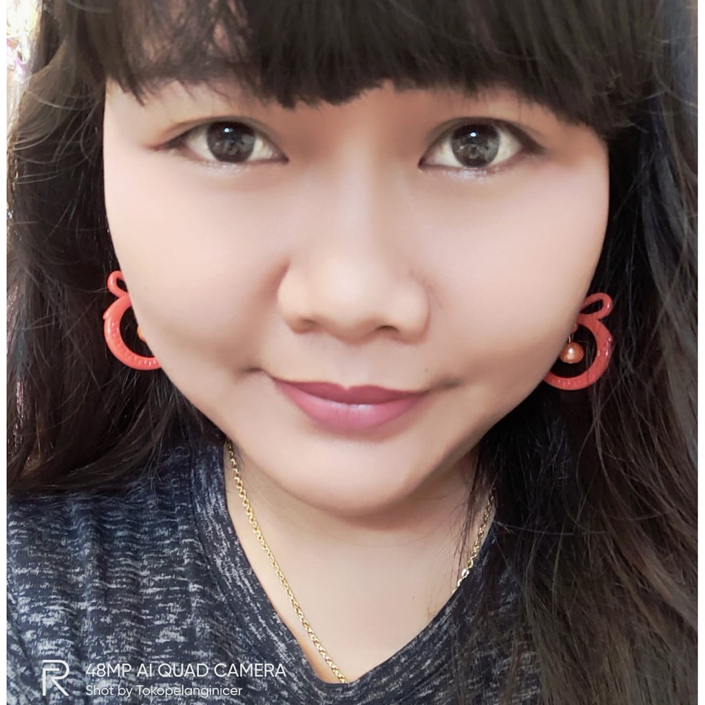 Anting Hijab Anting Korea Fashion Beauty Anting Chubby Lucu Kekinian Aksesoris Haul Tokopelanginicer