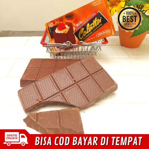 

Coklat Colatta Milk Batangan Chocolate Compound Patahan 500g Grosir Termurah