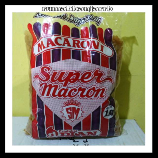 

[BAYAR DI TEMPAT]KERUPUK MAKARONI SUPER KHUSUS GORENG