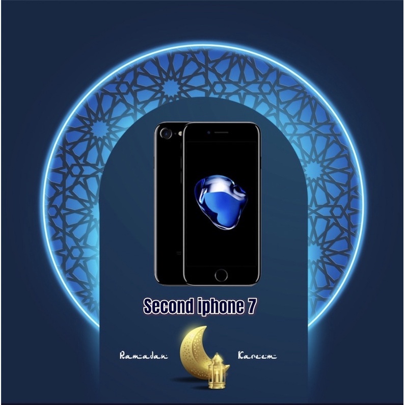 Second Apple iphone 7 like new-Jet