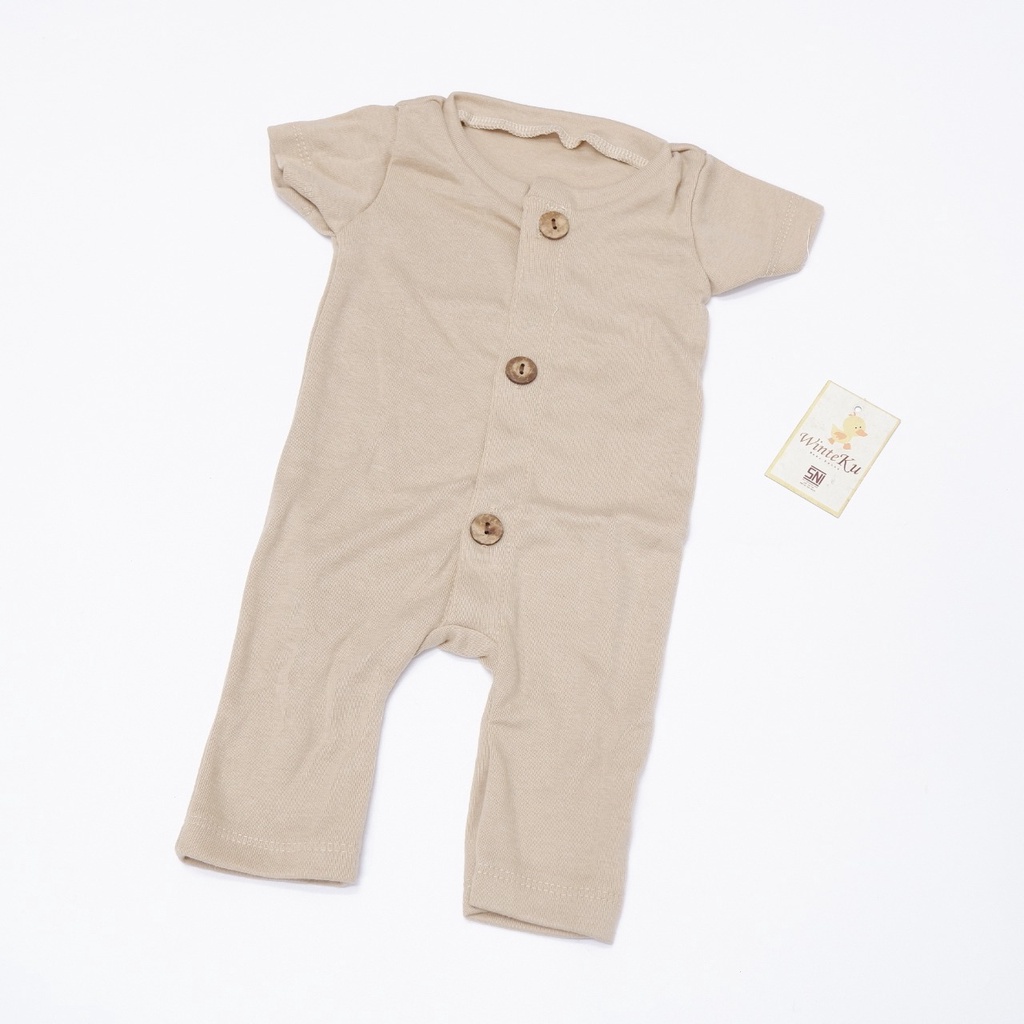 WINTEKU Romper Bassic Button BOY / GIRL