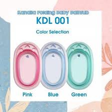 kandila baby more color selection folding bath kdl001 Bak Mandi