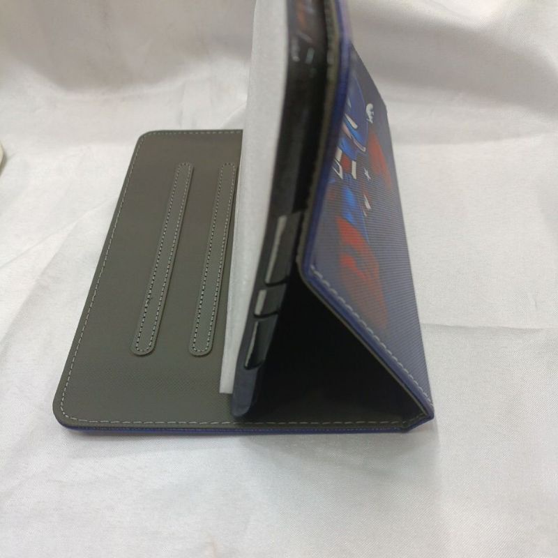 lc book leather case for type ipadmini 1/2/3/4 bisa berdiri