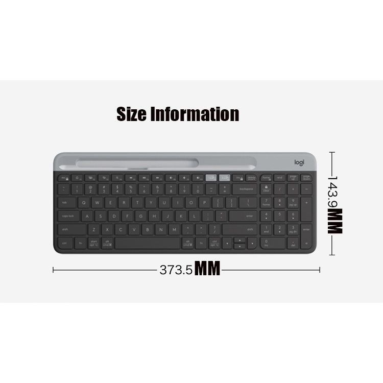 Logitech K580 Slim Multi Device Wireless Bluetooth Keyboard K 580