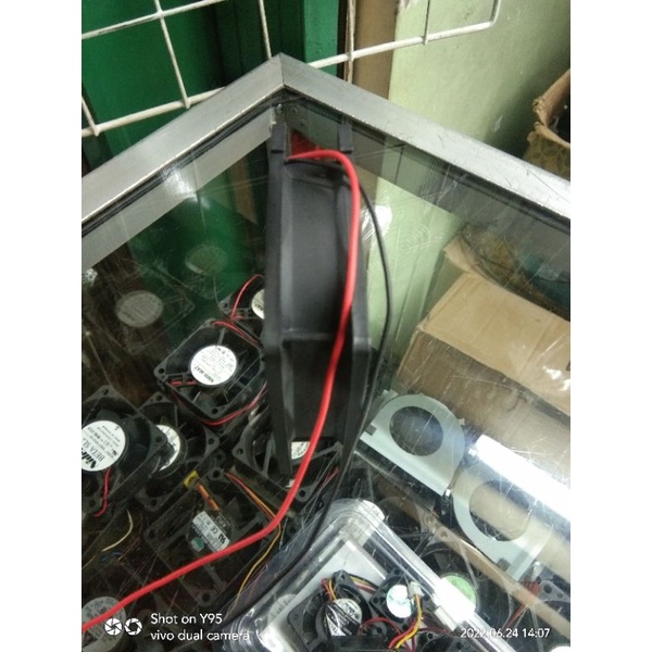 FAN DC 24V 8CM merek ATECH kipas dc 24vol made in taiwan