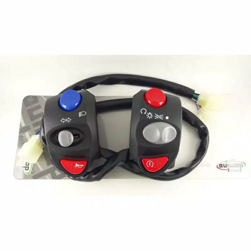 Tombol Rumah Saklar Domino Set Kiri Kanan Universal Rumah Saklar Motor Set Domino scoppy fino dll