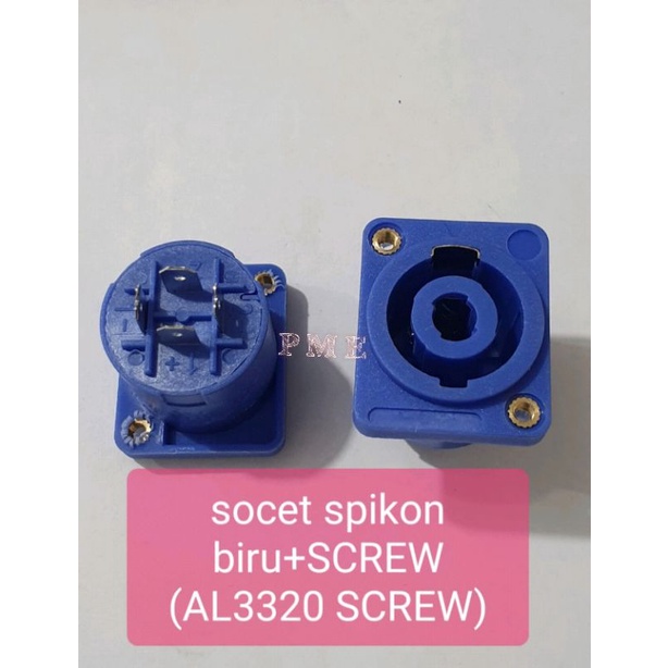 SOCKET SPIKON FAMALE MURR BIRU