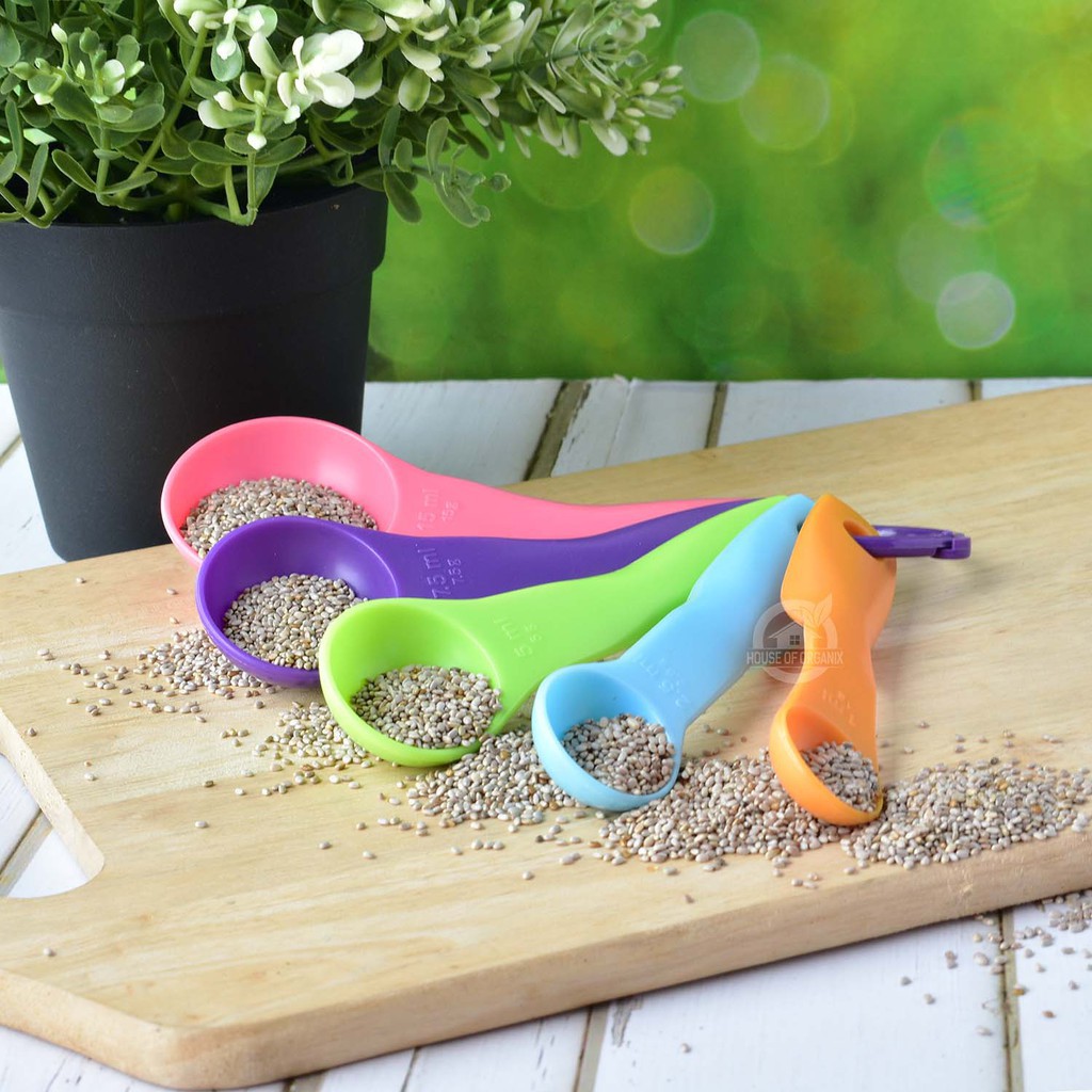 Sendok Takar Plastik Plastic Measuring Spoons