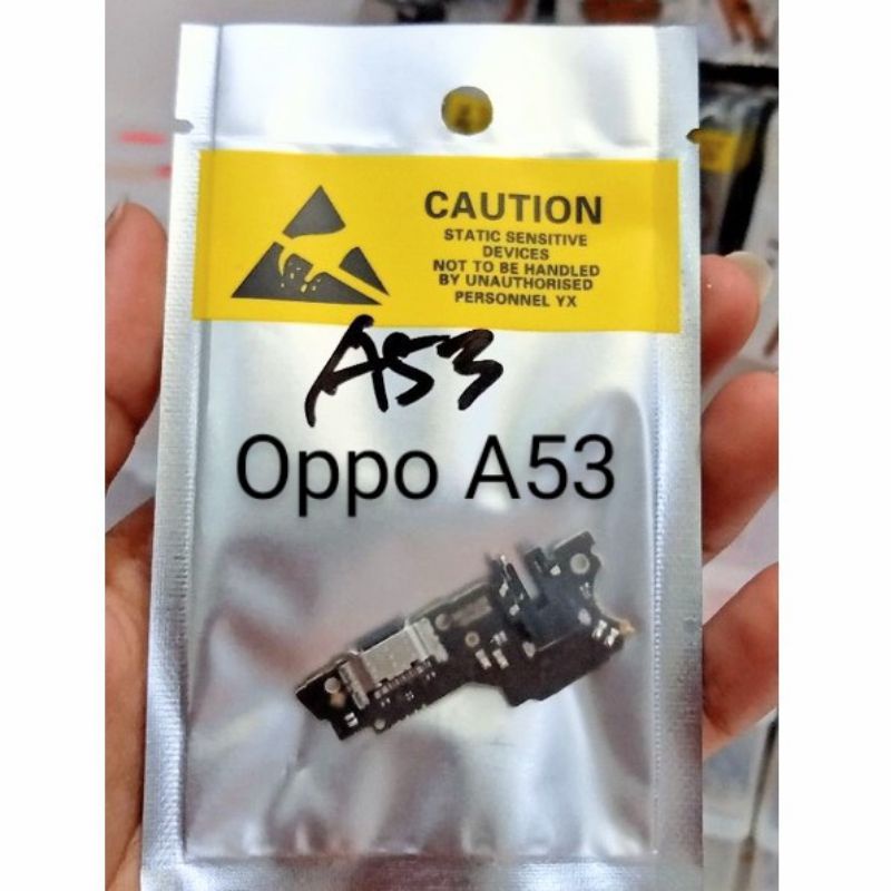 Papan Charger Oppo A53 2020 | A 53 2020 PCB UI+Mic Connector Charger Board Konektor Cas Flexible Flexibel Carger Original