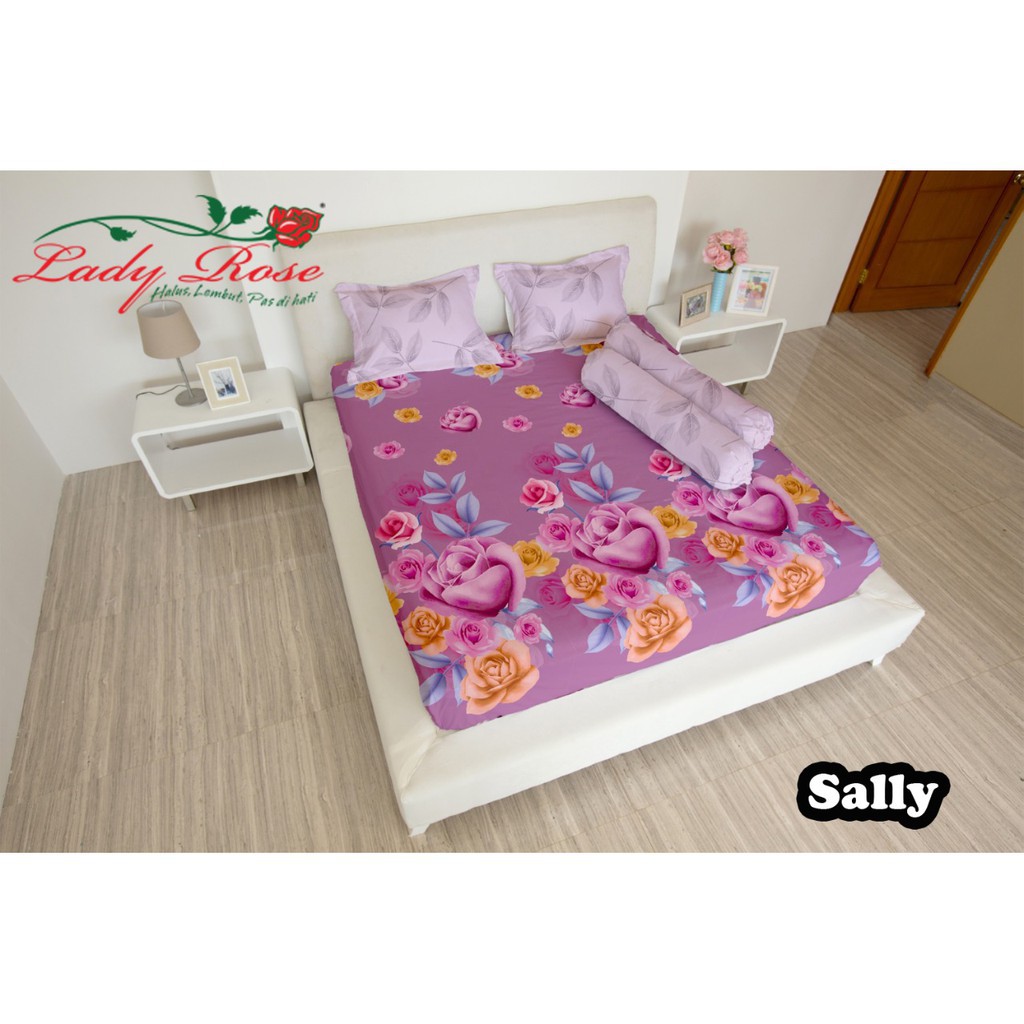 Sprei Lady Rose 180x200 King Terlaris Sally