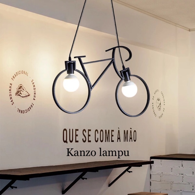 Lampu gantunh hias sepeda / nordic