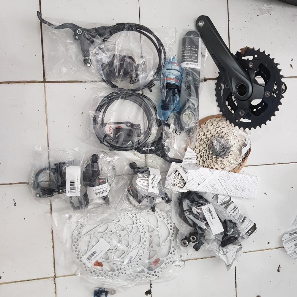 groupset alivio 9 speed