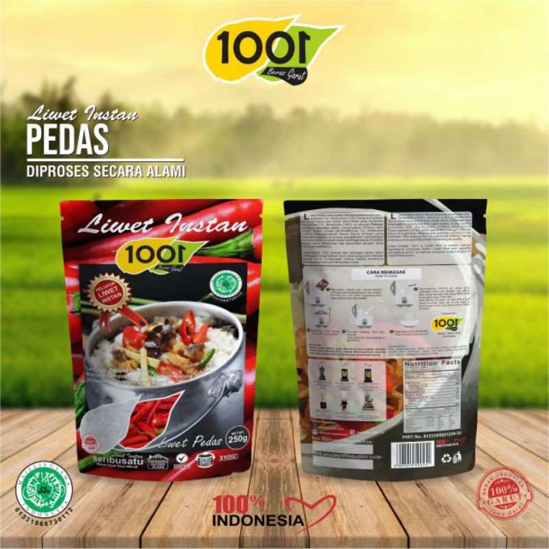 

LIWET INSTAN 1001 / NASI UDUK WARNA 1001