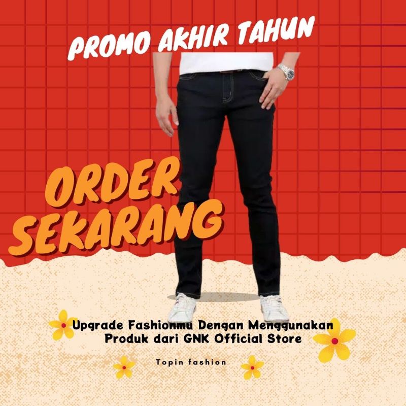 Celana Jeans Panjang Pria Reguler Fit model Skiny Bahan Softjeans Melar 27-38 Best Seller