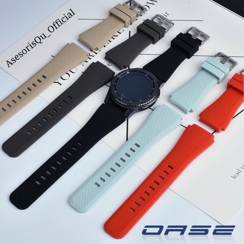 Strap Smartwatch Silikon Oase H12W Strap Tali jam Oase H12W SIKAI Silikon Tali Strap for Oase H12W A