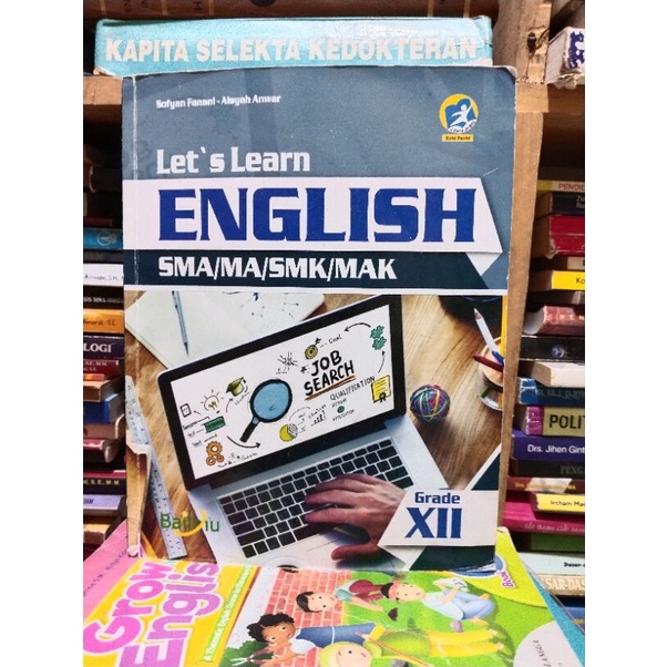 buku bahasa Inggris/ let's learn english kelas 12/XII/3 sma/smk/mak bailmu revisi