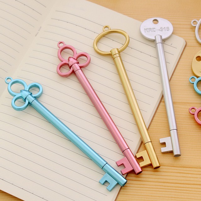 

[LBS] Pulpen Pena Lucu Bentuk Kunci / Cute Key Shaped Pen