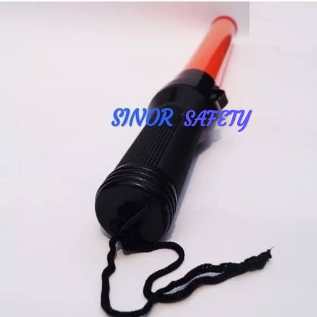 Lampu Tongkat Lalu Lintas Senter Polisi Stick Warning Light Parkir