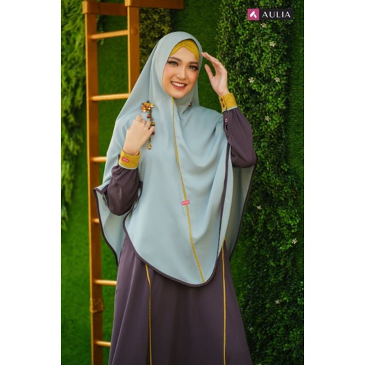 GAMIS RAYA ASH GREY OCEAN BY AULIA