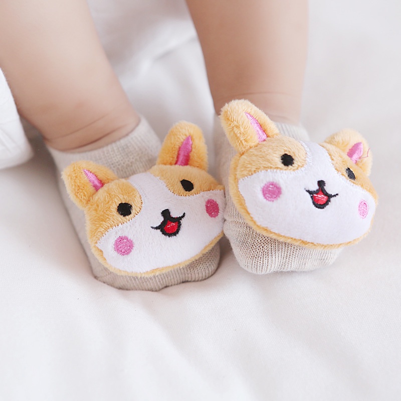 Kaos kaki bayi/Kaos kaki anak/Kaos kaki bayi anti slip/Kaos Kaki Bayi Korea/Kaus kaki kartun anak-anak  (B114-115)