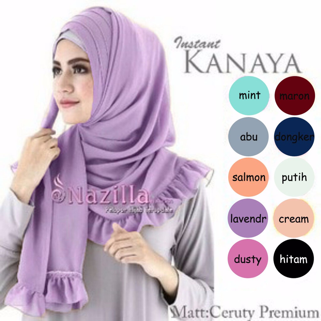 Jilbab Instan Kanaya