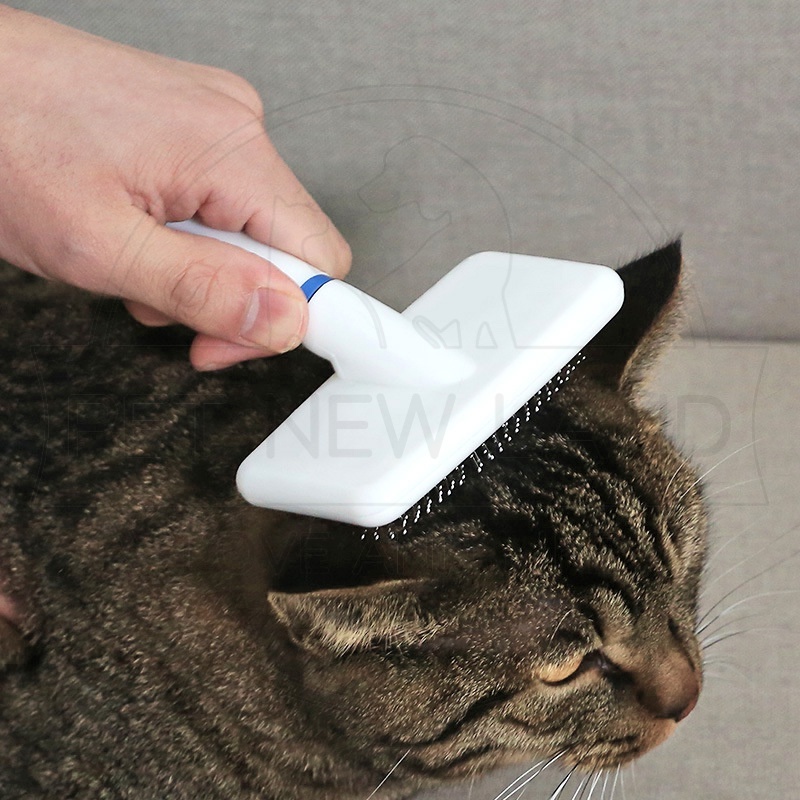 Sisir Kawat Grooming Sikat Kucing Anjing Pijat Perawatan Rambut Grooming Hewan