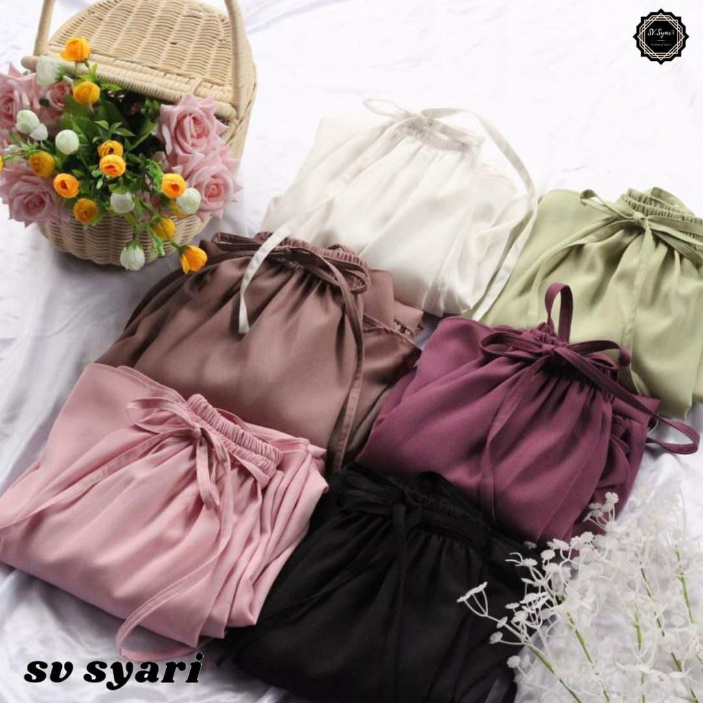 Rok Rempel Susun Sella Skirt Rok Ruffle Panjang Wanita