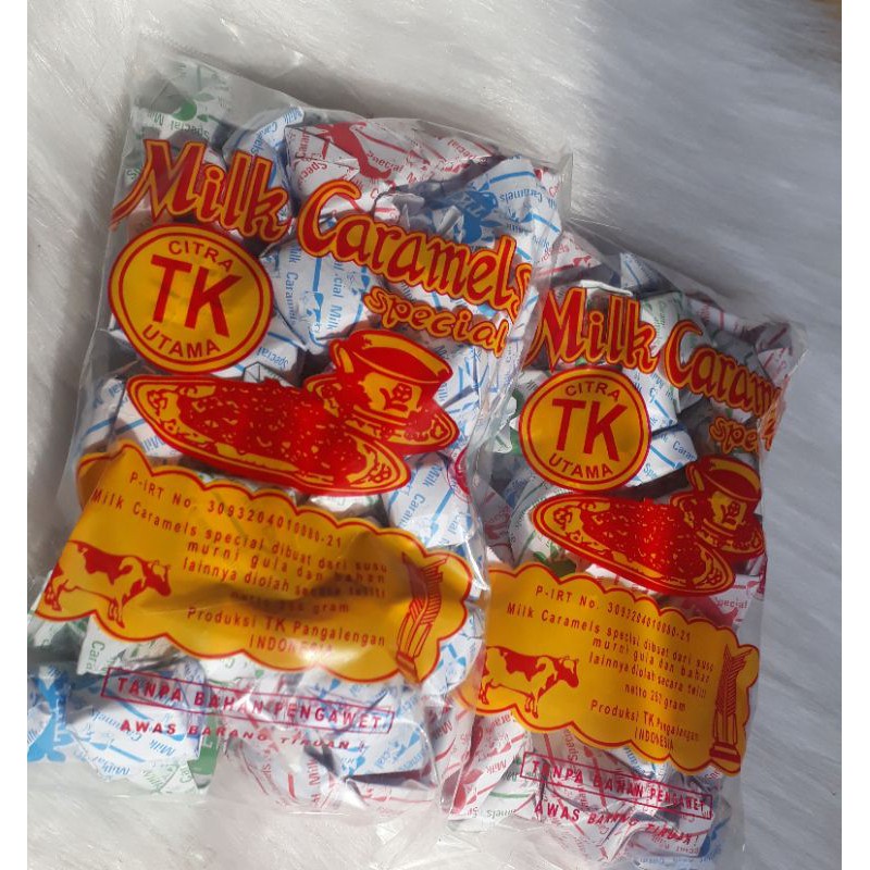 

Permen susu caramel TK 250 gram | Oleh-oleh Bandung