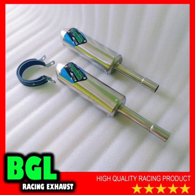 silincer knalpot 2Tak Ninja trail RX trail Satria trail Suzuki TS original togedegs