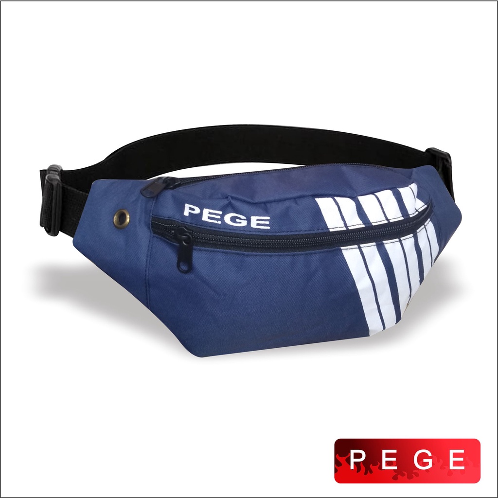 Tas Selempang Pria Waistbag Slempang Bahu Kasual distro Bisa untuk Tas Pinggang - PG 8855