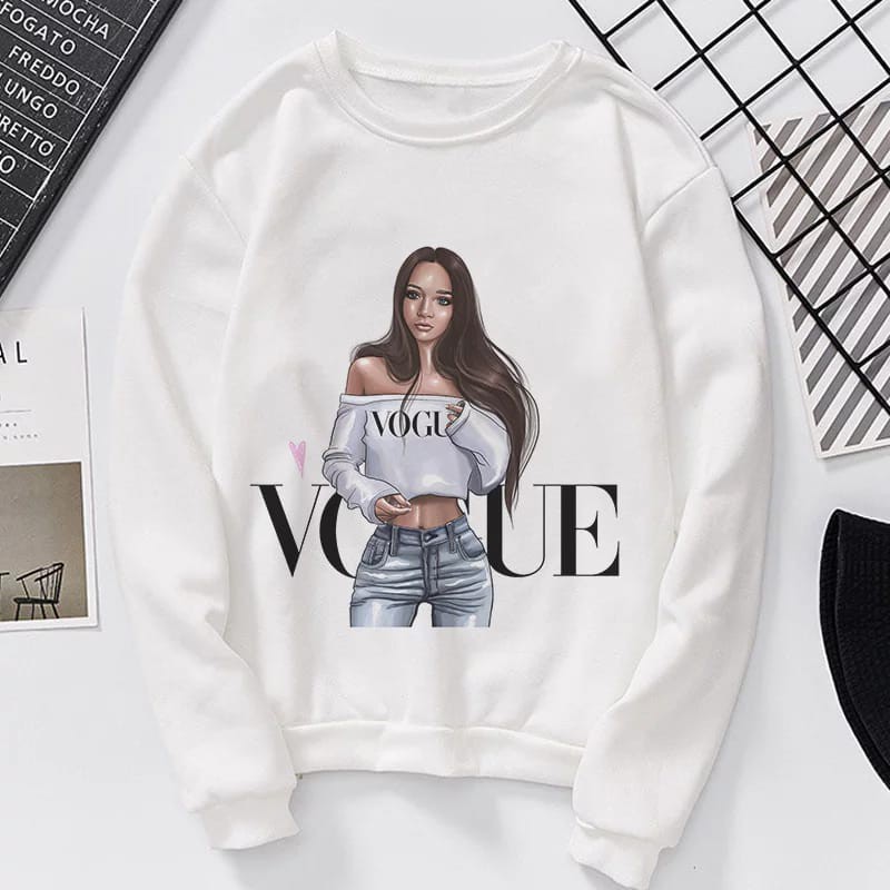 Bess - Sweater Murah Wanita / Sweater Lengan Panjang VOGUE2