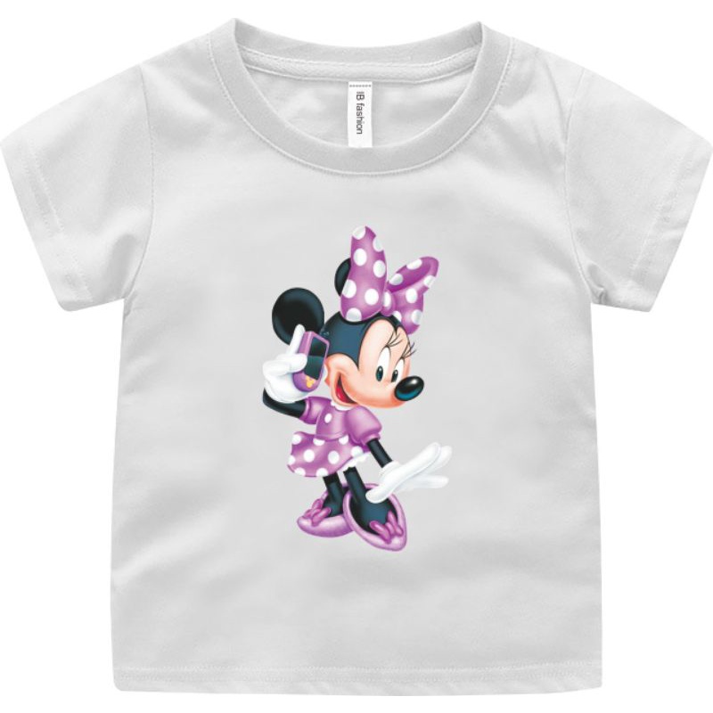 Kaos Anak Cewek Minnie 2Nd Atasan Anak Perempuan Kaos Anak Perempuan Terbaru Atasan Ank Cewek Murah