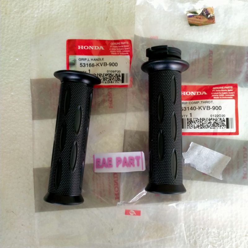 Karet stang hand grip handgrip hanfat beat Scoopy Vario karbu old lama original AHM