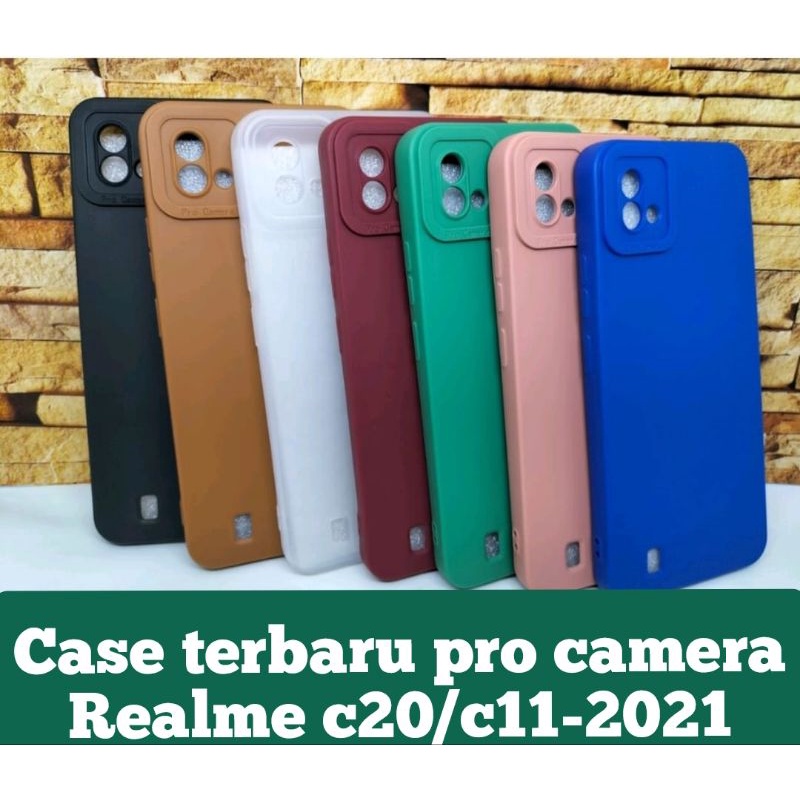 CASE TERBARU MACARON TIPE REALME C20/REALME C11-2021