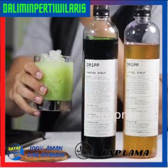 

( BISA COD ) DRiPP Pandan Syrup - Sirup Pandan - Untuk Iced Pandan Latte, Kopi Pandan, Cendol, Kue,