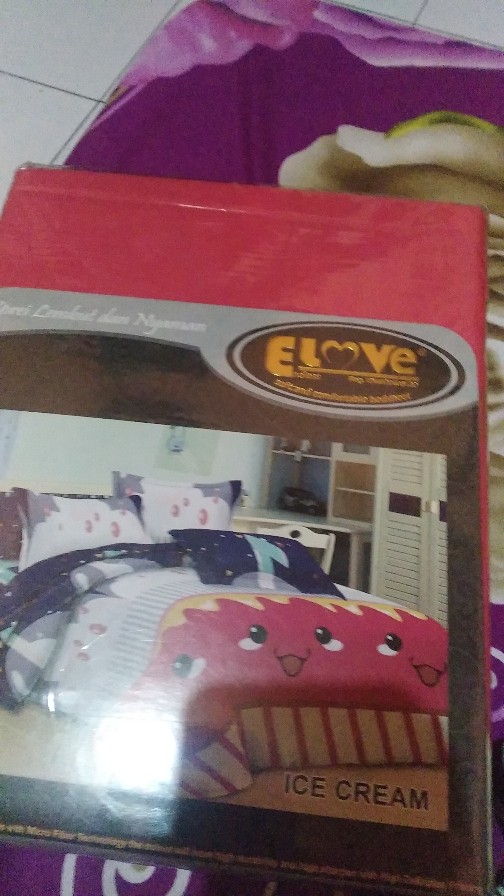Sprei / Seprai Endless Love  King B2 180 X 200 - My Ice Cream Murah Dan Berkualitas