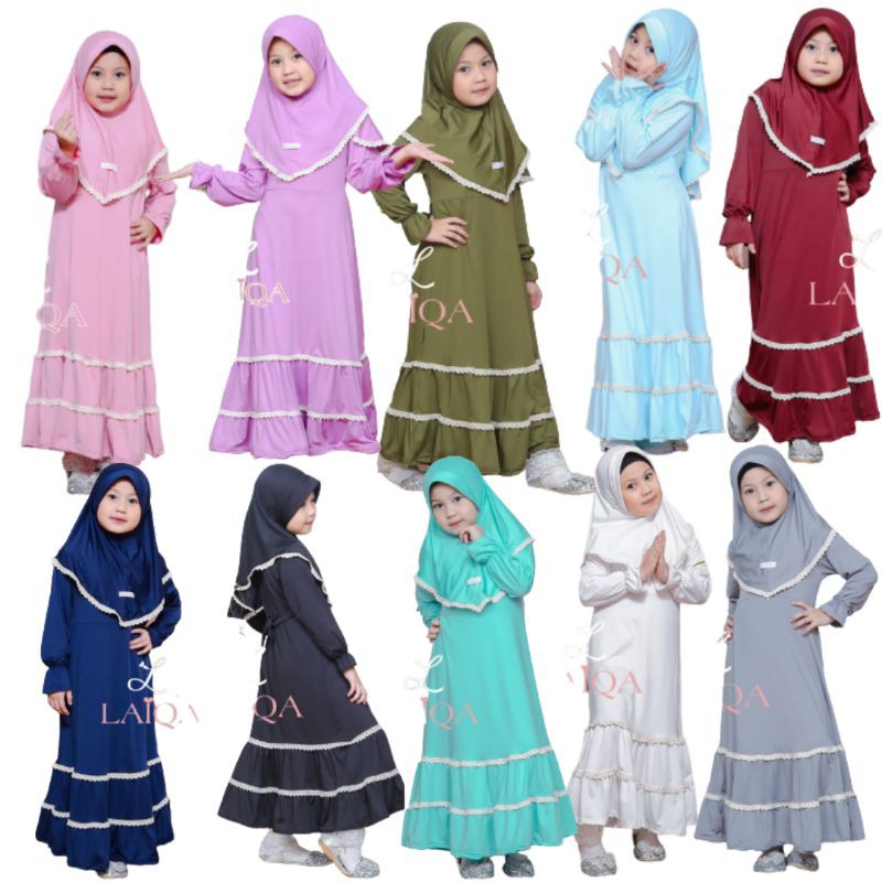 Gamis Anak Perempuan Premium /Gamis muslim anak perempuan /Gamis Muslim Anak Jersey Premium