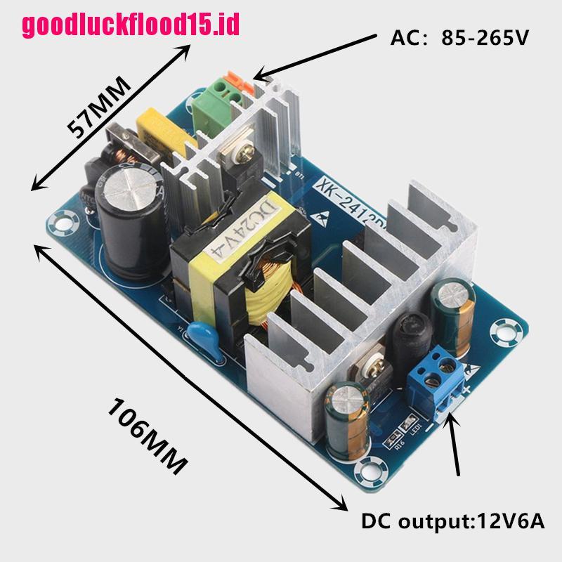 {LUCKID}AC110v 220v to DC 24V 6A AC-DC Switching Power Supply Board Module