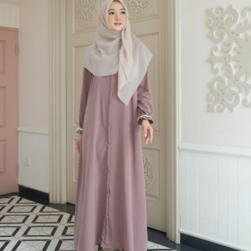 GAMIS RENDA AMIRA POLOS BASIC ABAYA TERBARU