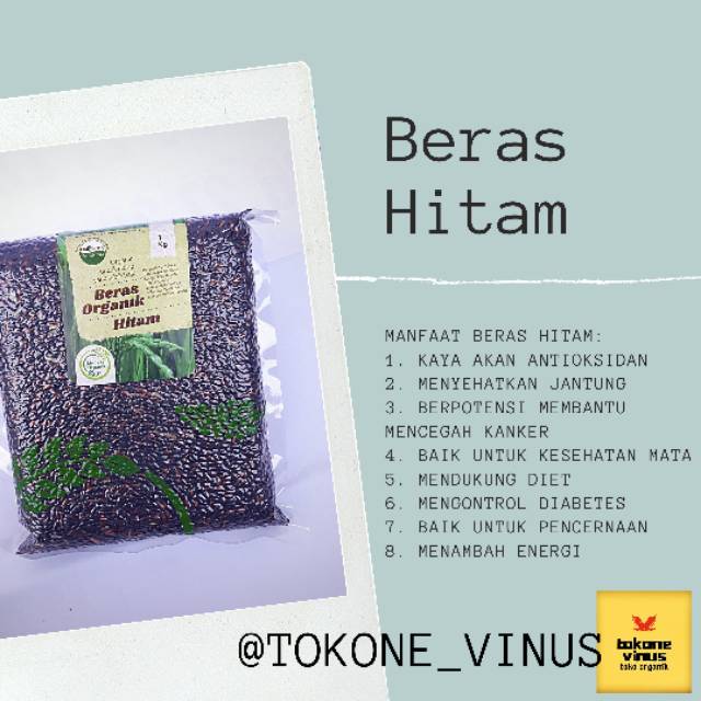 

Beras Hitam Organik 《vacum》