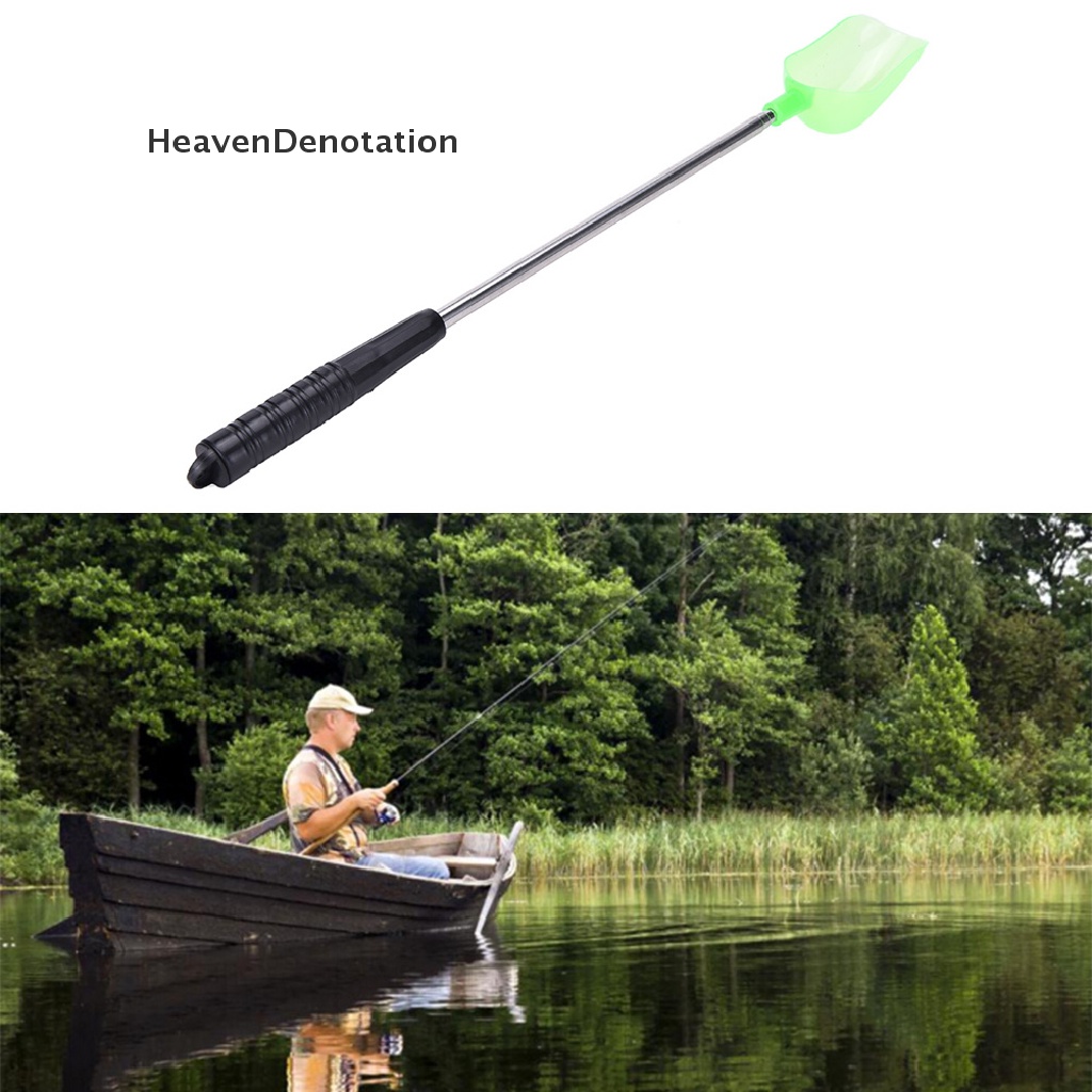 (Heavendenotation) Sendok Pelempar Umpan Pancing Dengan Gagang Untuk Boilies Spod