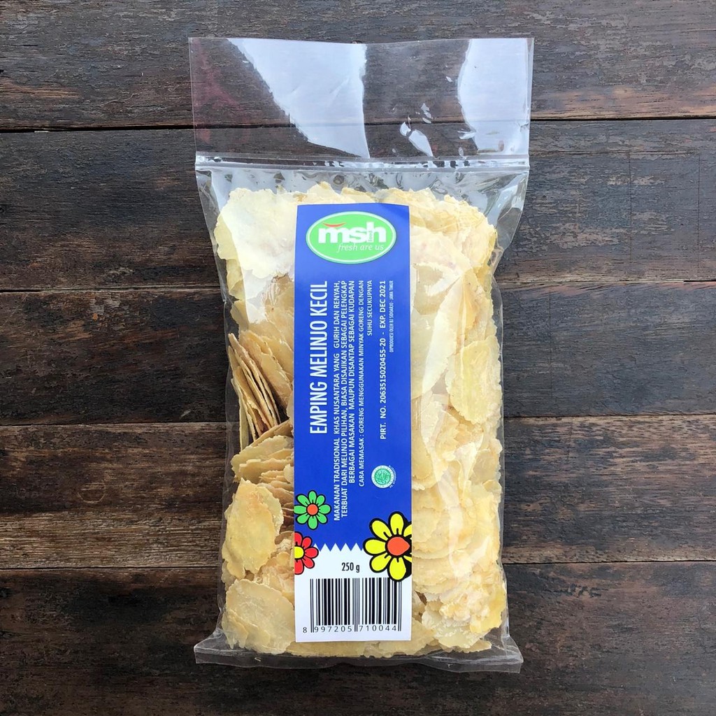 

Premium MSH Emping Melinjo Kecil 250 g