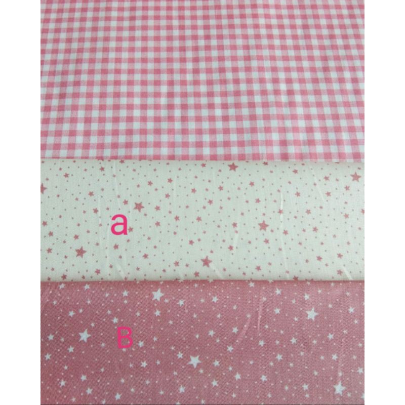 

3 lembar katun jepang ukuran @50cm x 150cm